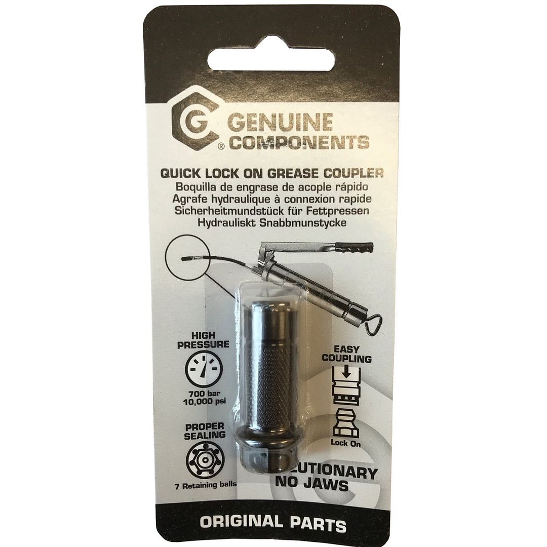 Premium Quality Hydraulic Auto Locking Grease gun End Coupler Locks on